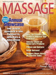 Massage Magazine Annual Showcase 2013