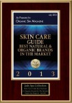 Organic Skin Care Award